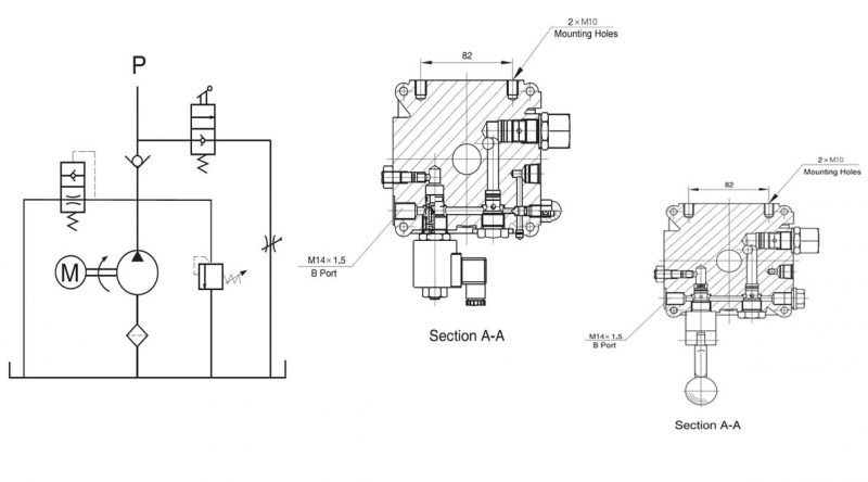Auto Lift Power Unit - Auto Hoist Power Units | Jade Crown Hydraulic