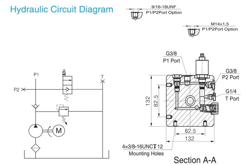 Dump Trailer Electric Hydraulic Pump